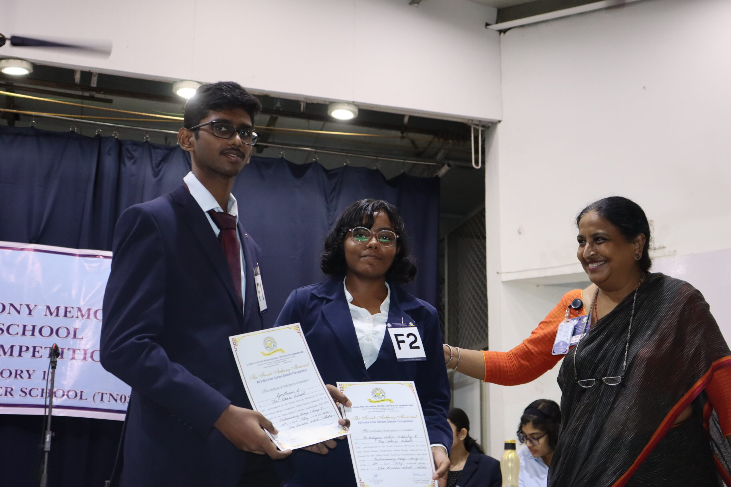 Frank Anthony Memorial Inter-School Debate Competition 2024