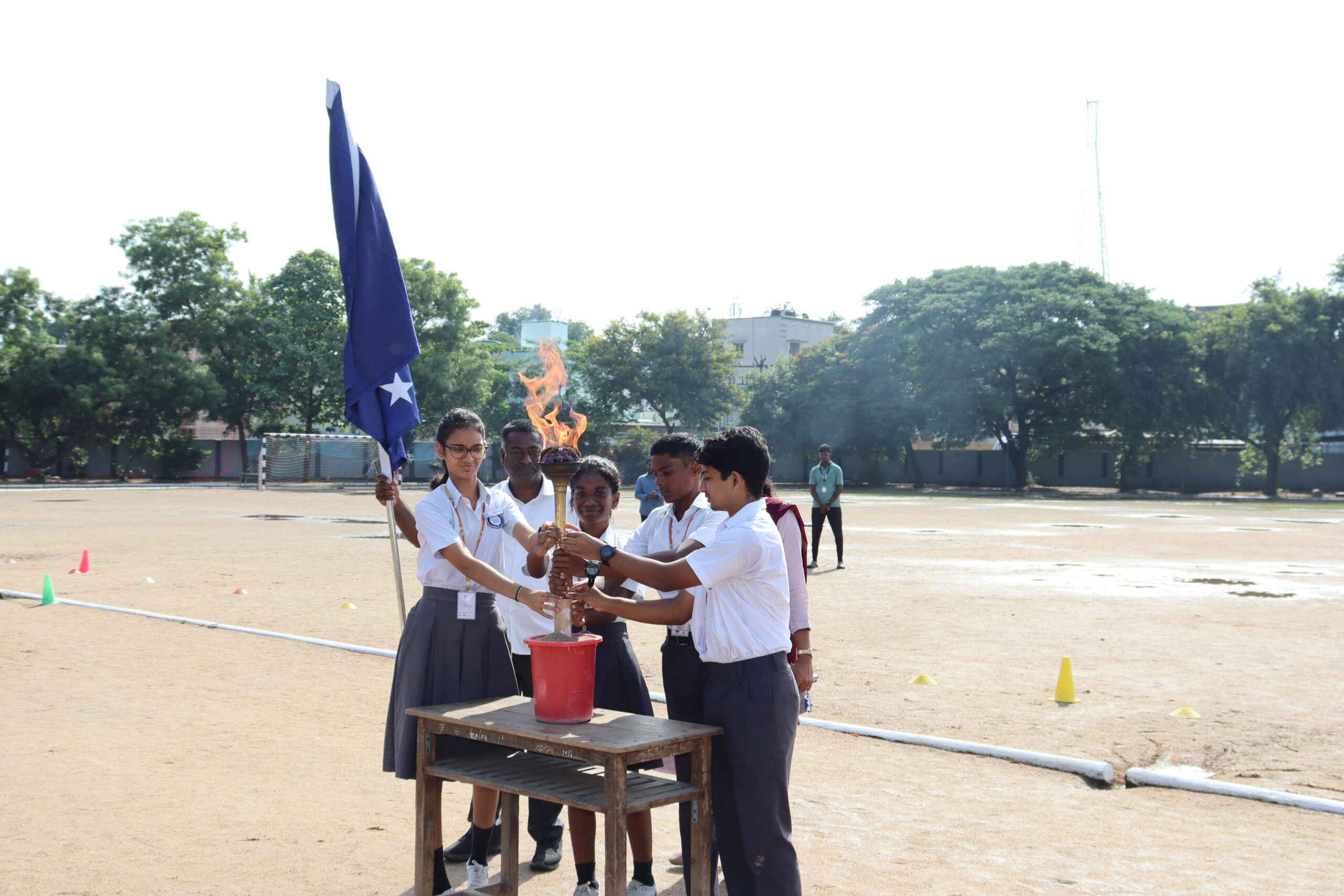 Inauguration of Senior Section Sports Day – 2024