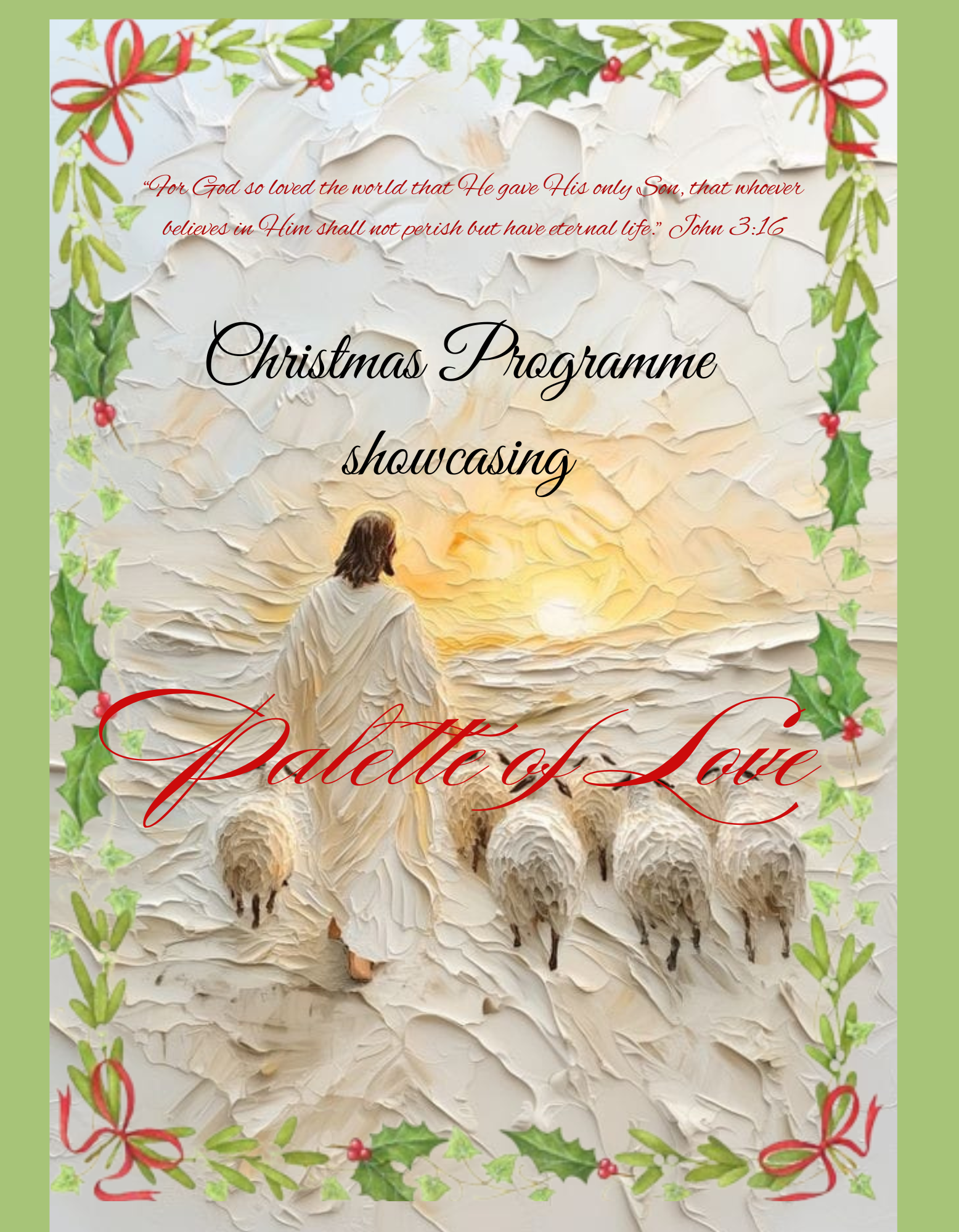 Christmas Programme 2024