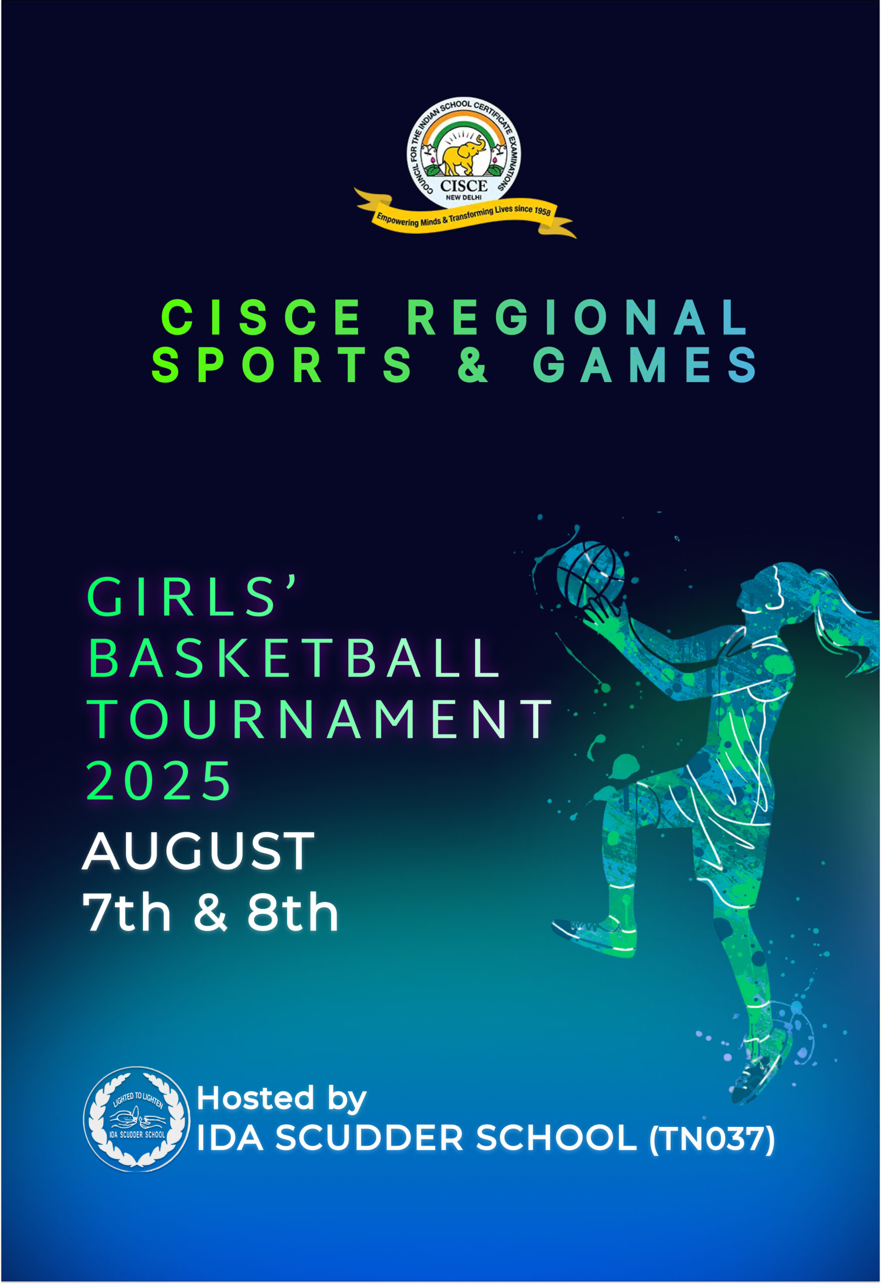 CISCE Regional Girls’ Basketball Tournament 2025