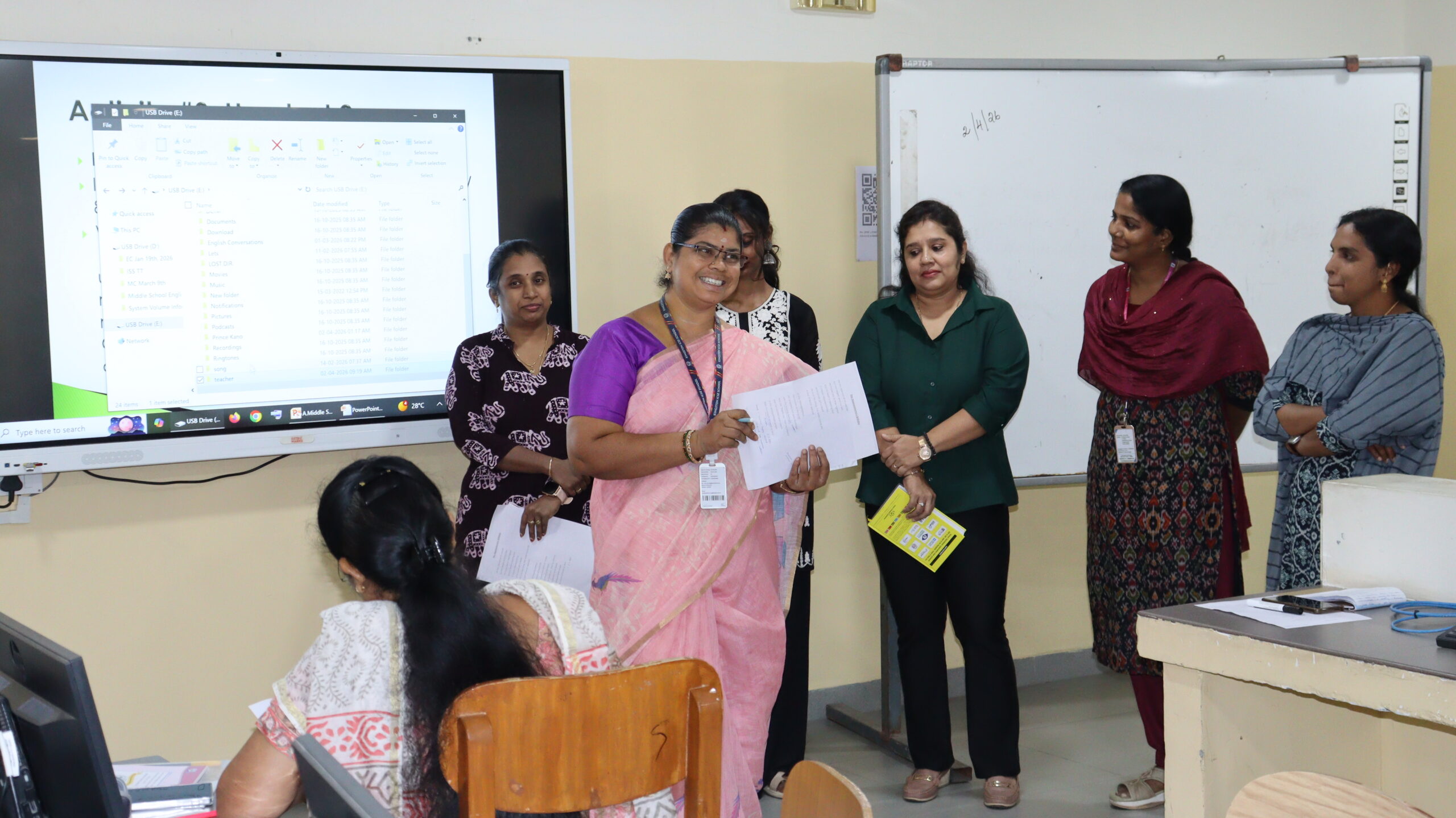 ZPDP workshop on Teaching English Literature at Middle School Level hosted by Ida Scudder School